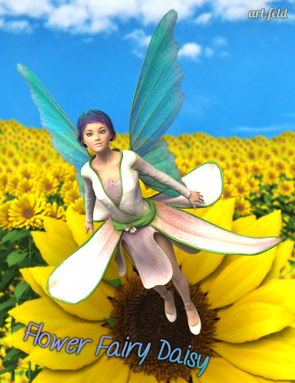 Flower Fairy Daisy for Genesis 3 Female(s)