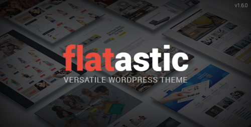 [NULLED] Flatastic v1.6.3 - Themeforest Versatile WordPress Theme product graphic