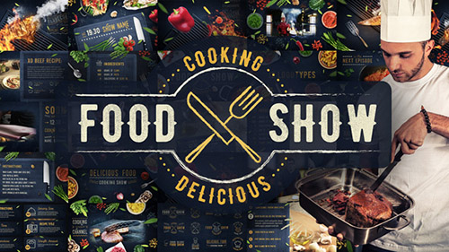 Cooking Delicious Food Show - Project for After Effects (Videohive)