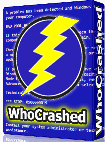 WhoCrashed Home Edition 6.60 Build 660.30218 + Portable