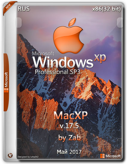 Windows MacXP x86 v.17.5 by Zab (RUS/2017)