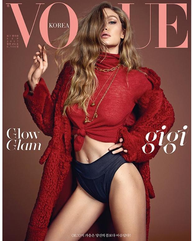 Джиджи Хадид в дерзком образе снялась для обложки Vogue