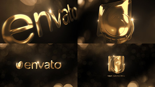 Elegant Gold Logo Reveal - Project for After Effects (Videohive)