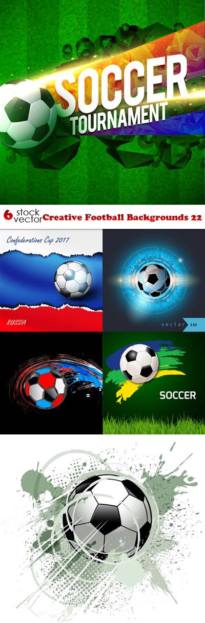 Vectors - Creative Football Backgrounds 22