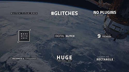 Glitch Text 19601259 - Project for After Effects (Videohive)