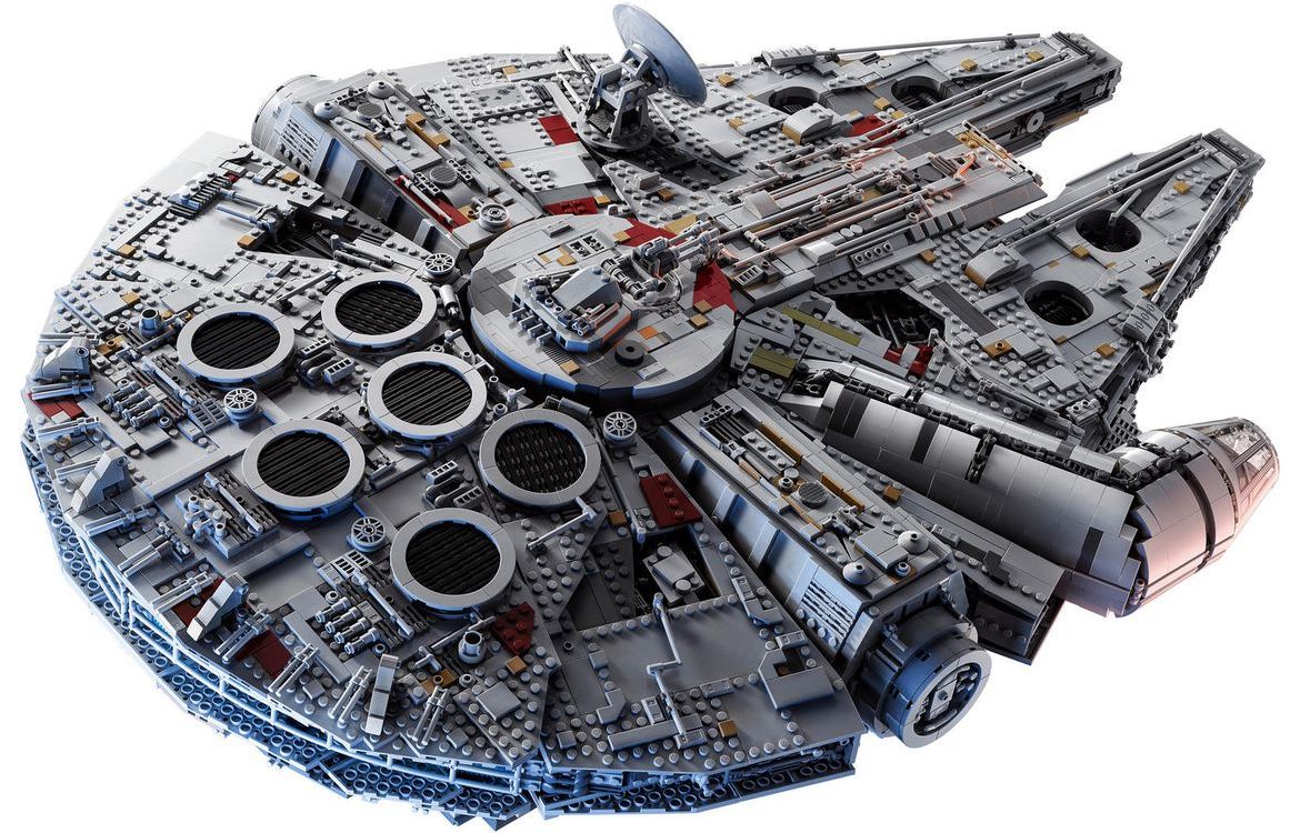 LEGO анонсировала модель «Тысячелетнего сокола» за 800 долларов