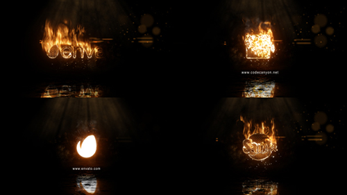 Realistic Fire Logo 2 - Project for After Effects (Videohive)