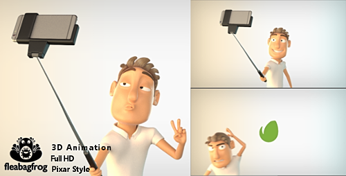 Selfie Logo with 3D Character  - Project for After Effects (Videohive)