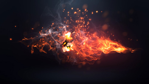 Fire Logo Intro 20215162 - Project for After Effects (Videohive)