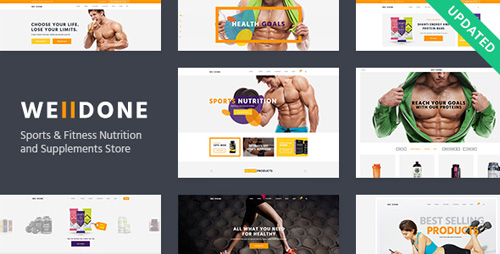 ThemeForest - Welldone v1.7 - Sports & Fitness Nutrition and Supplements Store - 15710294