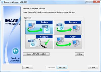 TeraByte Drive Image Backup & Restore 3.11 (x64) Portable 180903