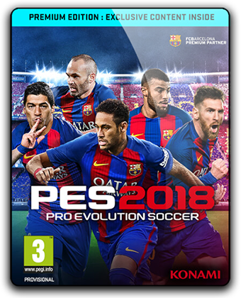 Pro Evolution Soccer 2018: FC Barcelona Edition(1.0.5.00 + Data P...
