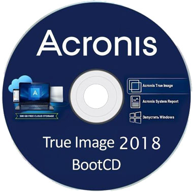 Acronis True Image 2018 Build 11530 Final BootCD