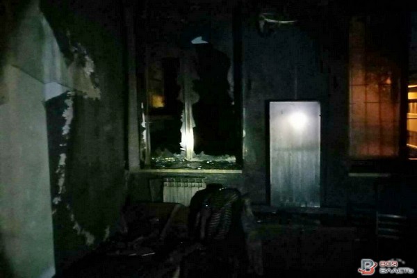 В Запорожье пламенел хостел, погибли пять человек(фото)