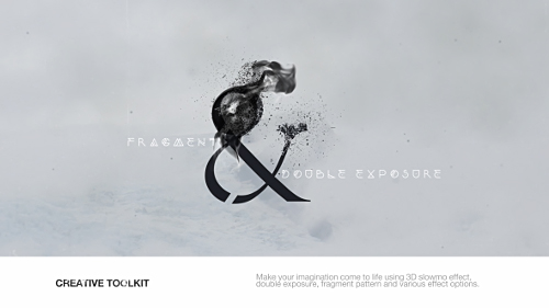 Fragment & Double Exposure Creative ToolKit I 3D - Project for After Effects (Videohive)