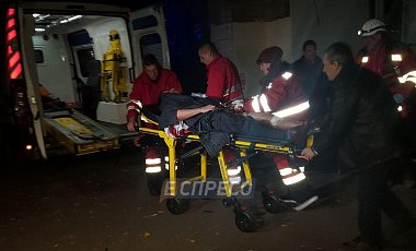 Взрыв возле канала Эспрессо: один-одинехонек человек погиб, трое ранены