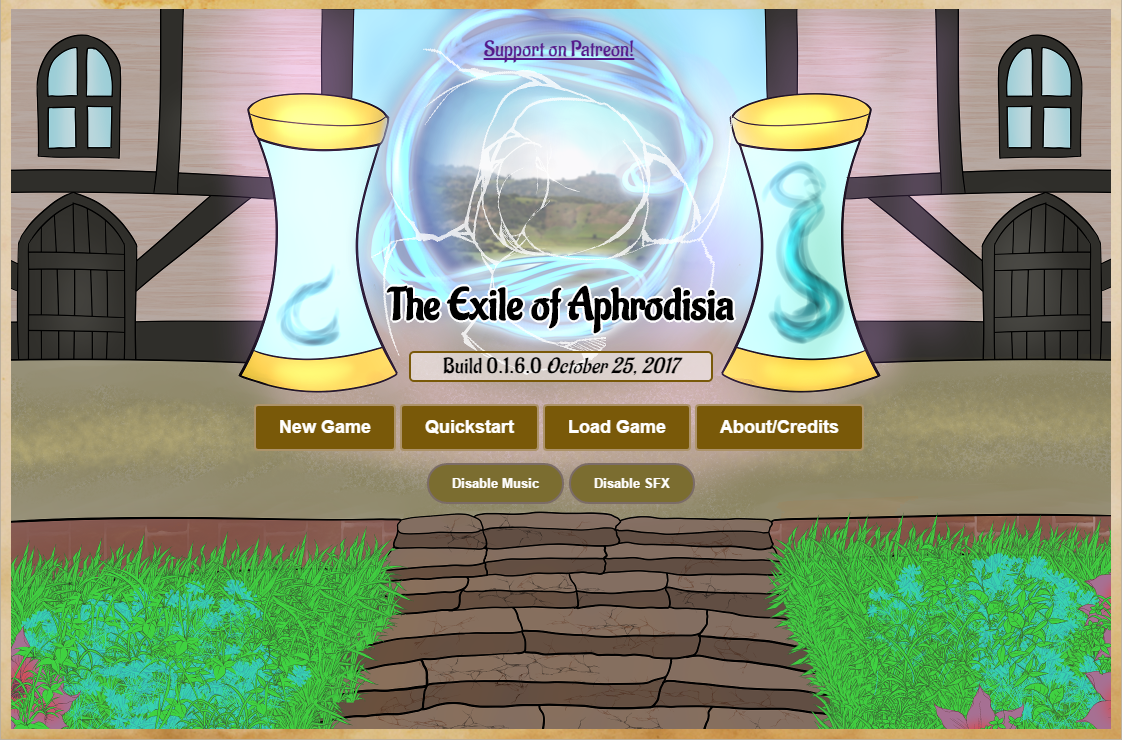 The Exile of Aphrodisia Version 0.1.14.1 by Judoo