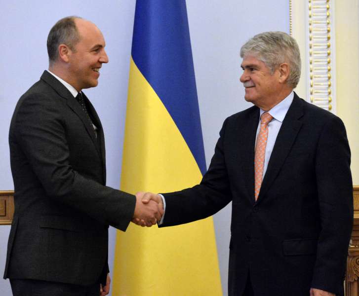 Андрій Парубій: «Україна повністю підтримує територіальну цілісність і єдність Іспанії»