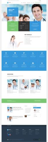 JoomlArt - JA Medicare v1.1.9 - Responsive Joomla template for Hospitals and Clinics