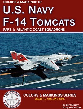 Colors & Markings of U.S. Navy F-14 Tomcats (Part 1): Atlantic Coast Squadrons (Colors & Markings Series Digital Volume 1)