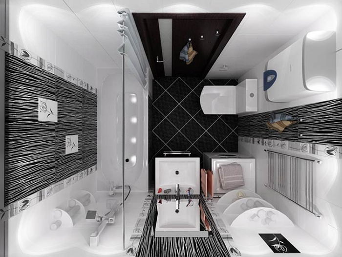Дизайн ванной комнаты в хрущевке фото с идеями интерьера