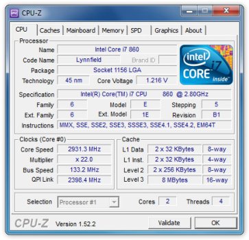 CPU-Z 2.05.1 Portable