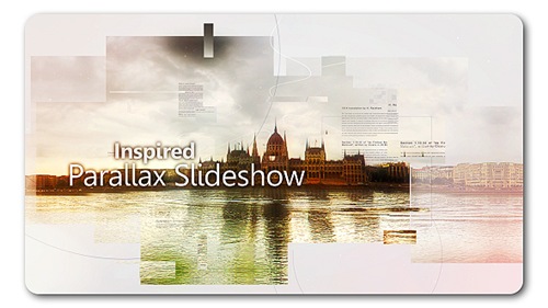 Inspired Parallax Slideshow - After Effects Project (Videohive)