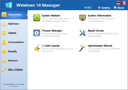 Windows 10 Manager 3.5.1 Portable