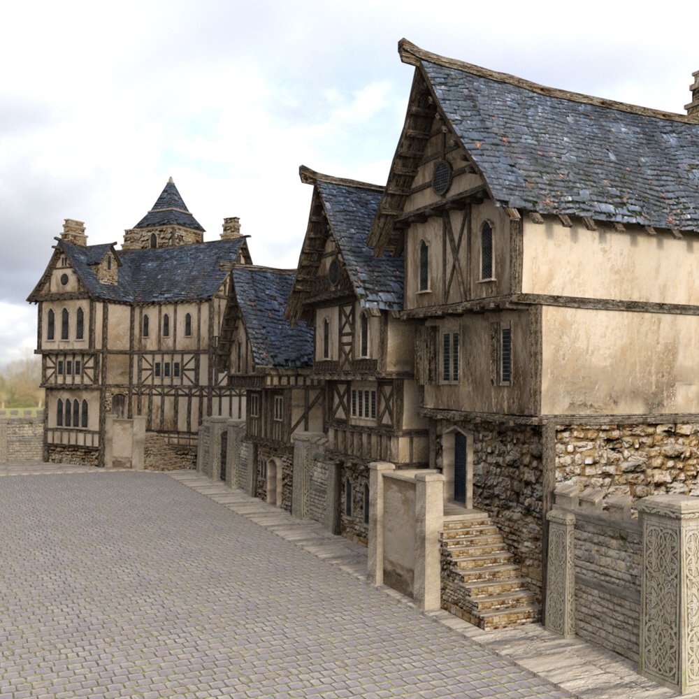 Medieval Street (for DAZ Studio)