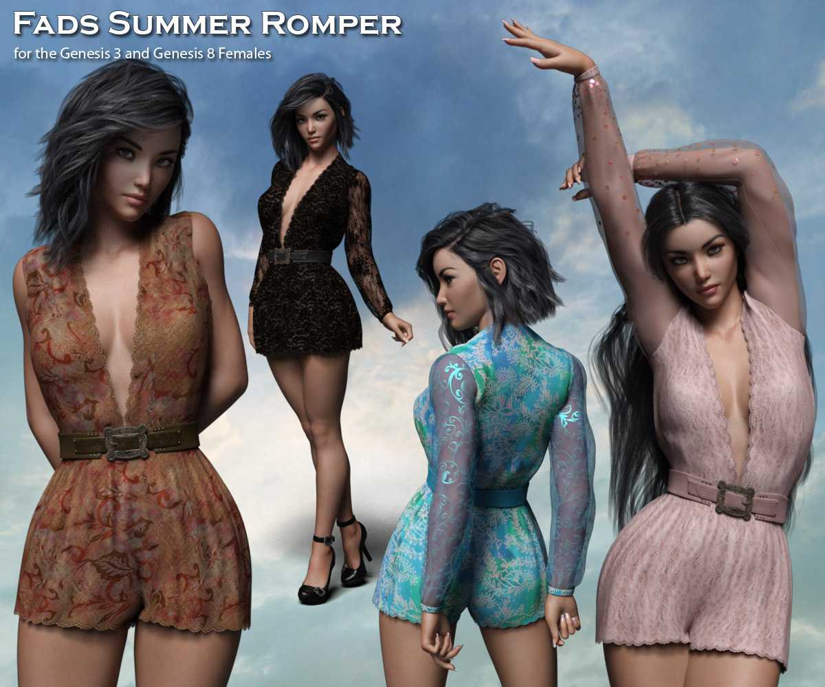 Fads Summer Romper for the G3 and G8 Females