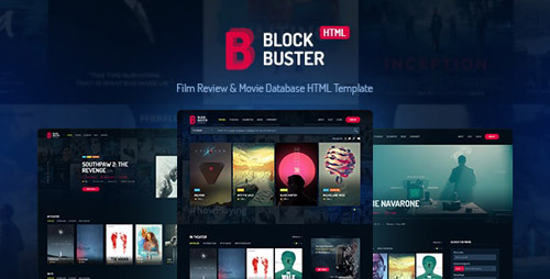 ThemeForest - BlockBuster v2.0 - Film Review & Movie Database HTML Template - 20011814