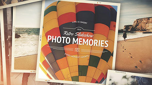 Photo Memories - Retro Slideshow - Project for After Effects (Videohive)