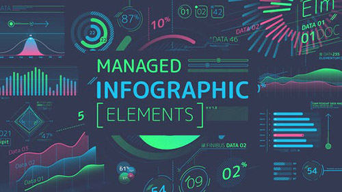 Managed Infographic Elements - Project for After Effects (Videohive)