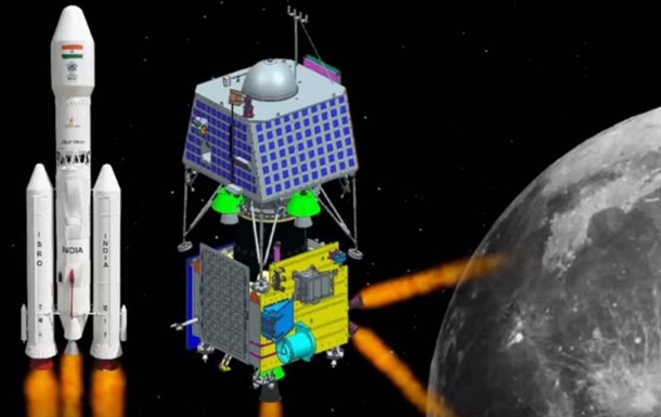 Индийцы запустили к Луне экспедицию Чандраян-2