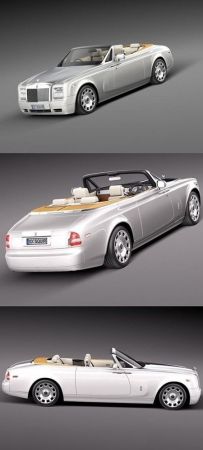 Rolls Royce Phantom Drophead Coupe 2013 3D Model