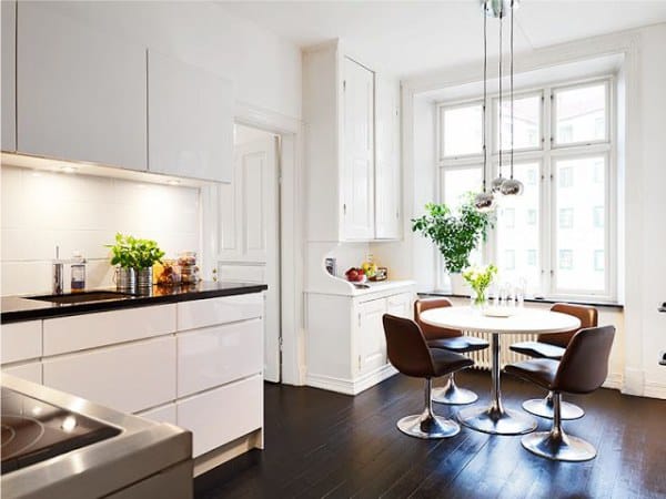 Кухня в скандинавском стиле отделка, мебель, декор (фото)