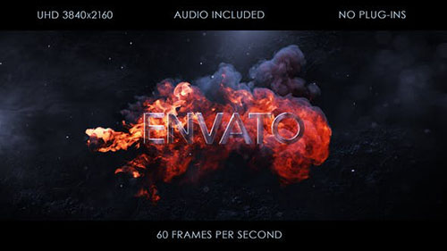 Fire Logo Intro - Project for After Effects (Videohive)