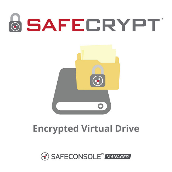 DataLocker вторично выпускает зашифрованный виртуальный диск SafeCrypt для SafeConsole