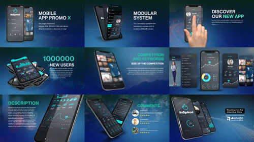 App Promo Kit X - Project for After Effects (Videohive)