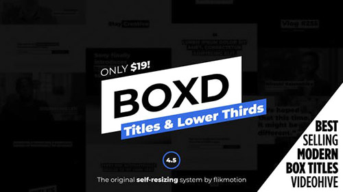 Titles v4.5 20197947 - Project for After Effects (Videohive)