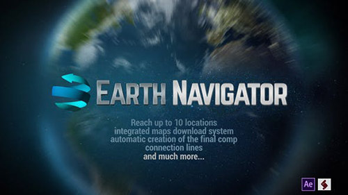 Earth Navigator - Project for After Effects (Videohive)