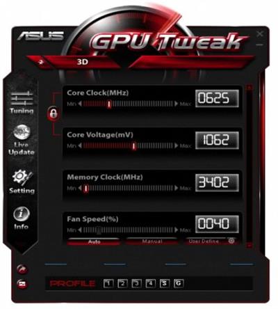 ASUS GPU Tweak II 2.0.5.0