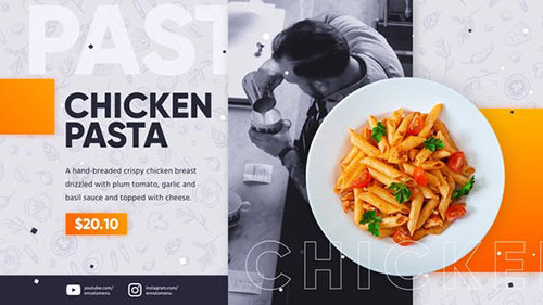 Modern Restaurant Promo - Project for After Effects (Videohive)