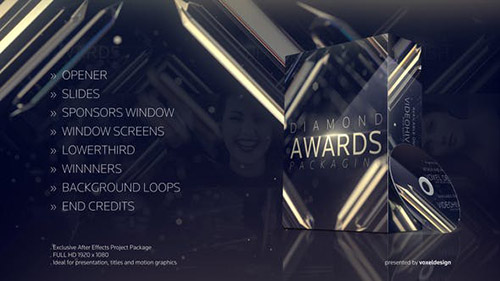 Diamond Awards Packaging - Project for After Effects (Videohive)