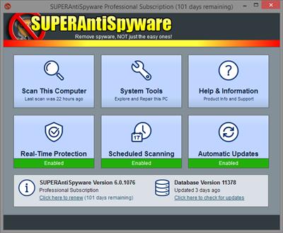 SUPERAntiSpyware Professional 8.0.1042