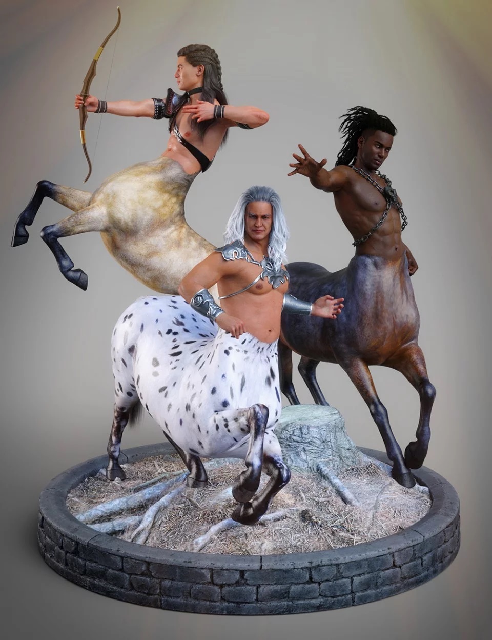  Hides and Breeds for Genesis 8 Male Centaur