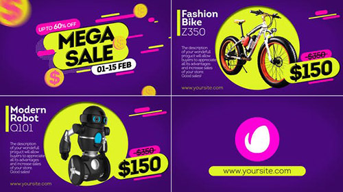 Mega Sale 23182769 - Project for After Effects (Videohive)