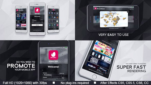Mobile App Promo 20692513 - Project for After Effects (Videohive)