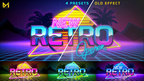 Retro Opener - Project for After Effects (Videohive)