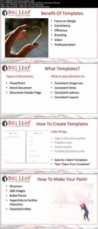Big Leap Bootcamp - Part 3 Creating Your  Course 921b91076fbd36aa699af81030dd800e